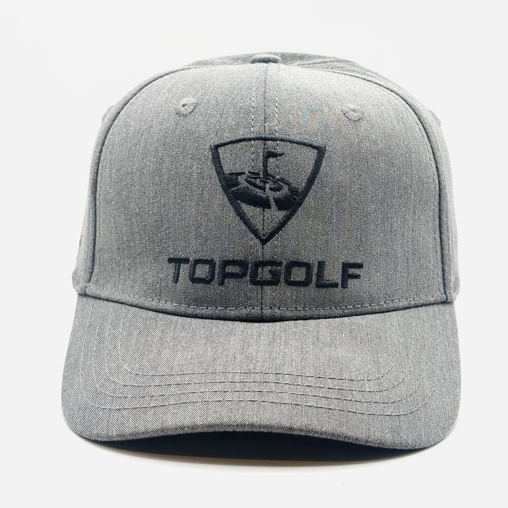 Topgolf Platinum Member Gray Adjustable Snapback Men’s Baseball Cap Golf